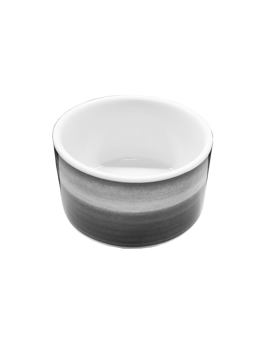 Plato sopa Stax Ombre Jet de porcelana