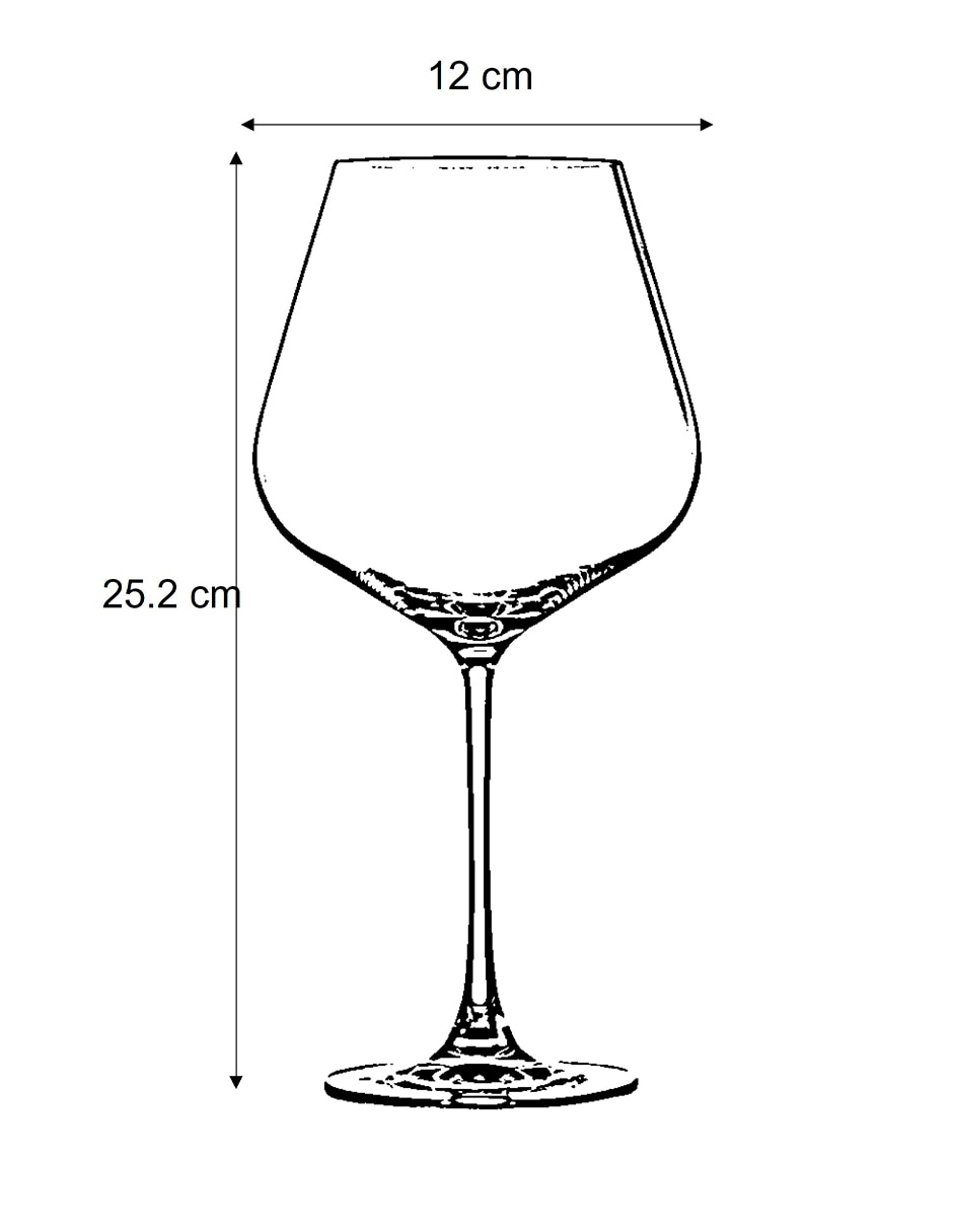 Copa para vino Hong Kong Hip de cristal 5