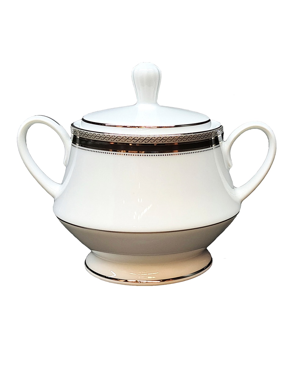 Vajilla Austin Platinum de porcelana para 12 personas 8