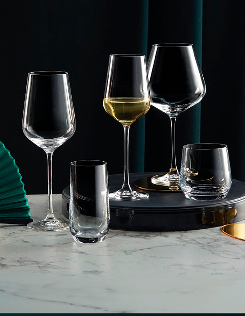 Copa para vino Hong Kong Hip de cristal 4
