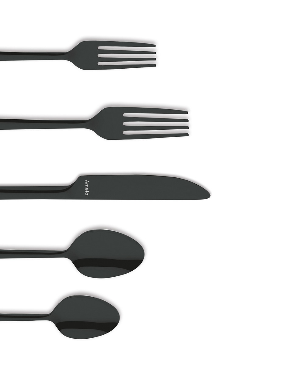 Set cubiertos de acero inoxidable 20 piezas 2