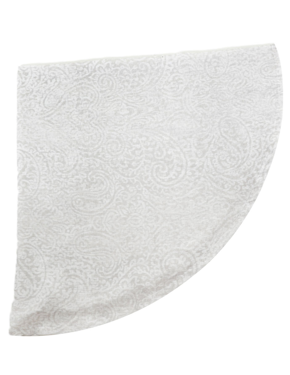 Mantel redondo de lino Olite 2