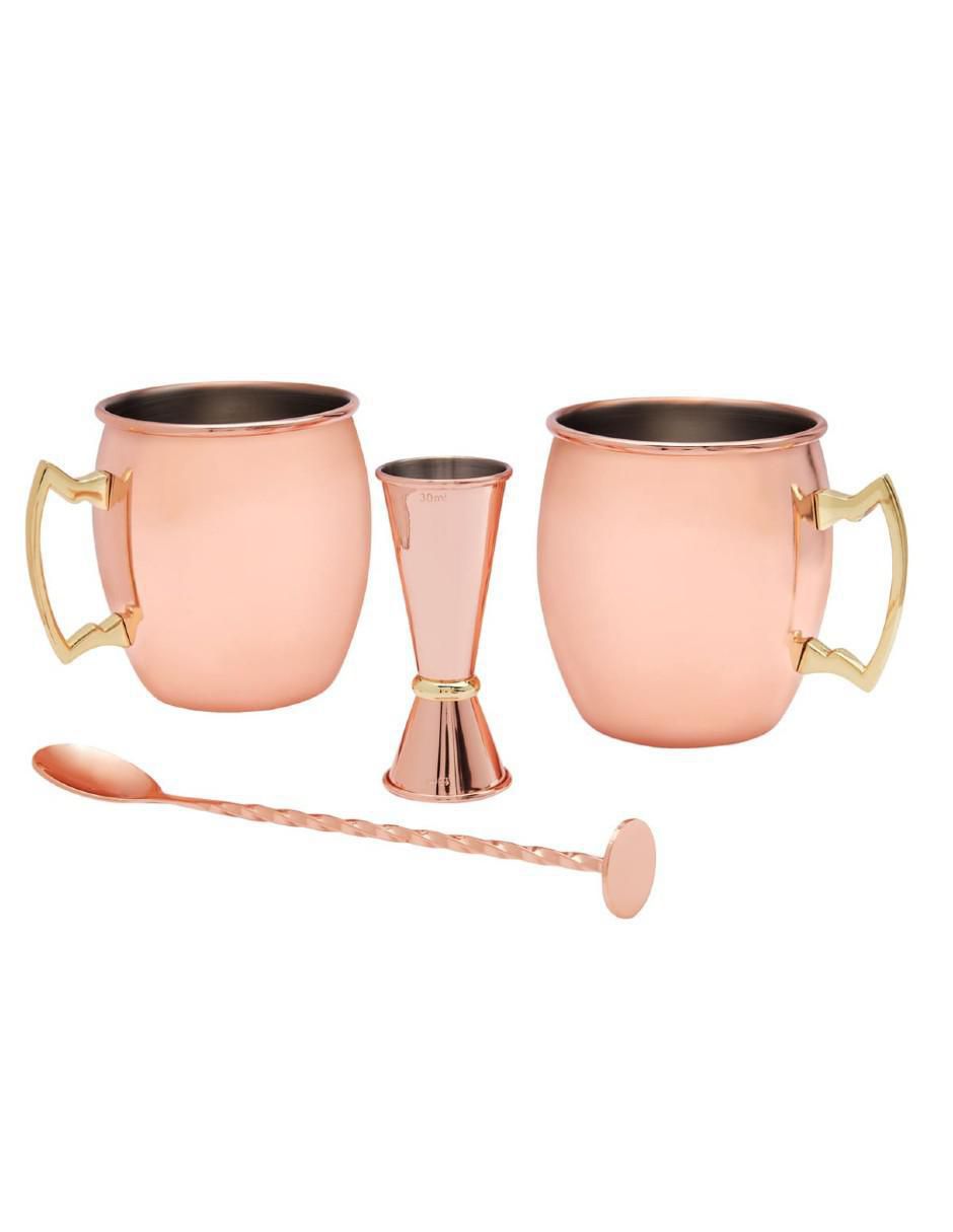 Set bar de acero inoxidable 2