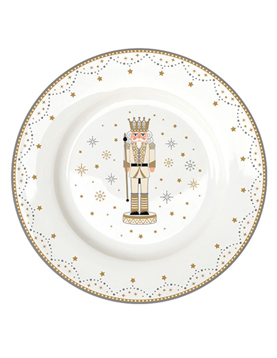 Vajilla royal nutcracker de porcelana para 4 personas 4