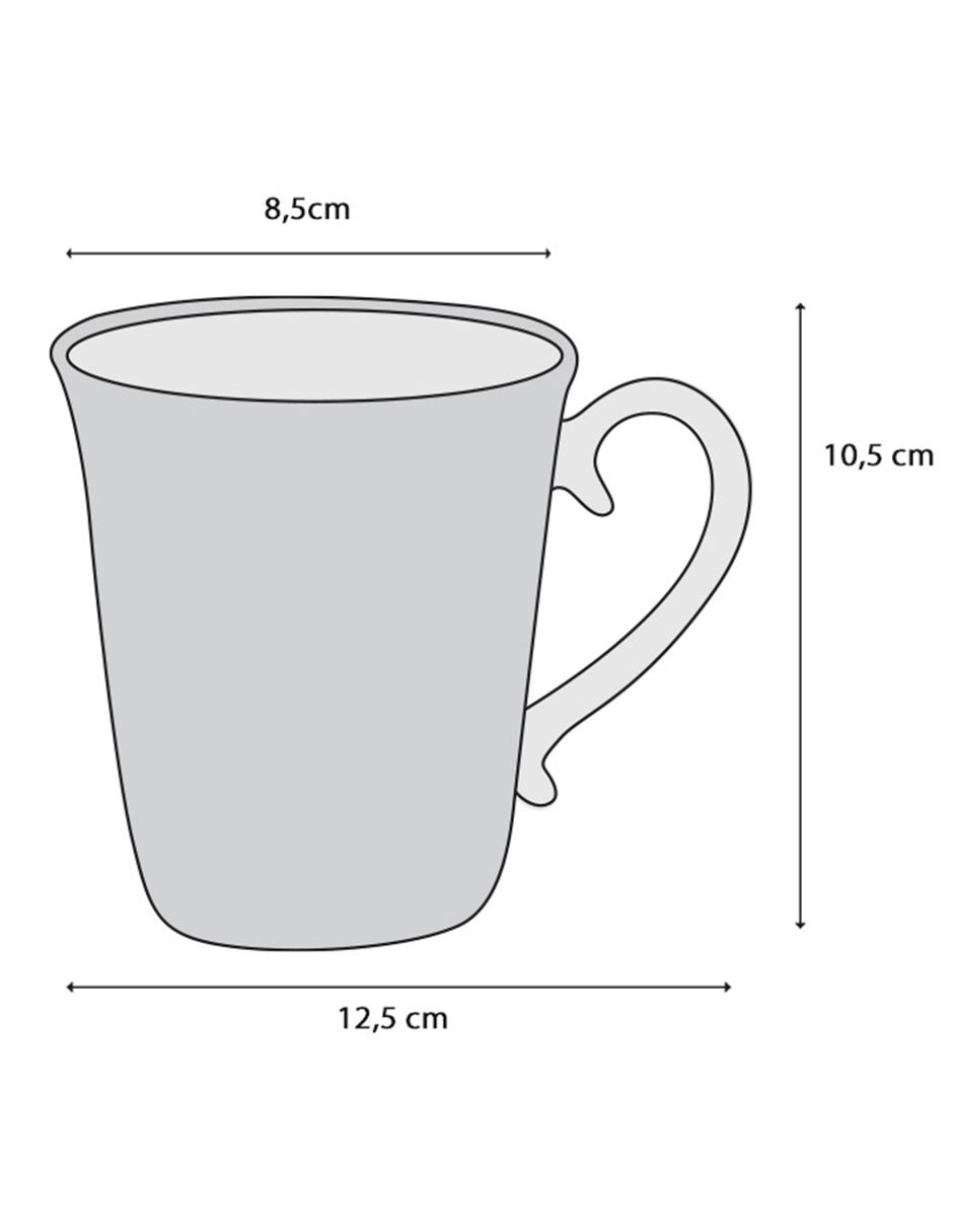 Set de tazas americanas navideñas Royal Nutcracker 2 piezas 3