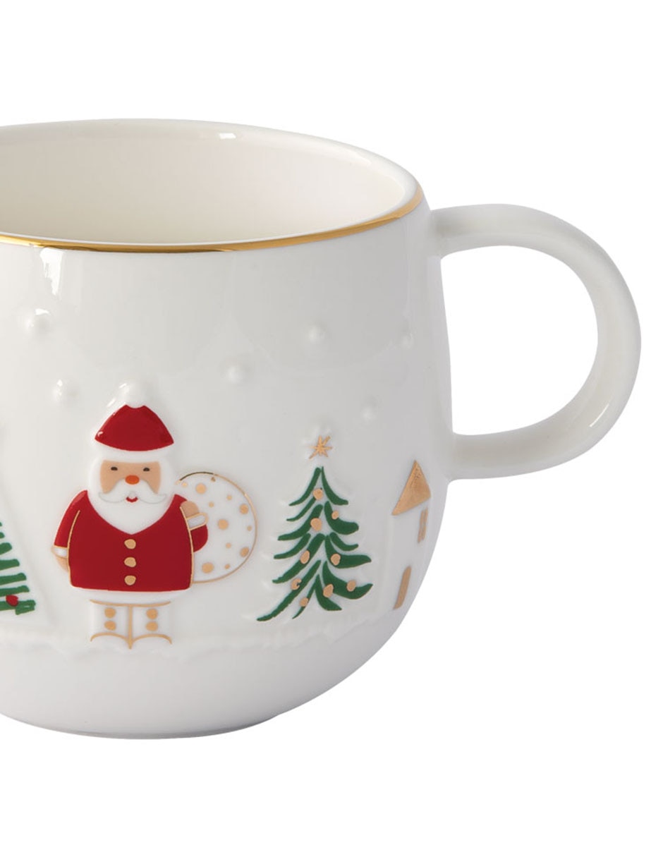 Taza navideña americana Let It Snow 3