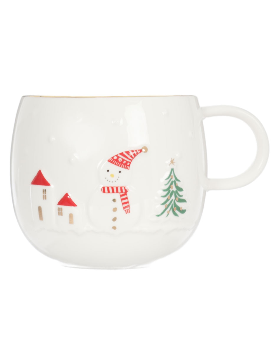 Taza navideña americana Let It Snow