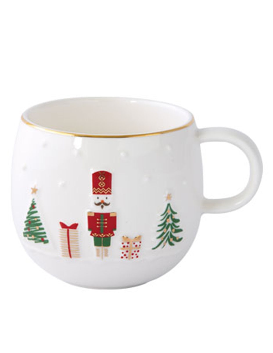 Taza navideña americana Let It Snow 1
