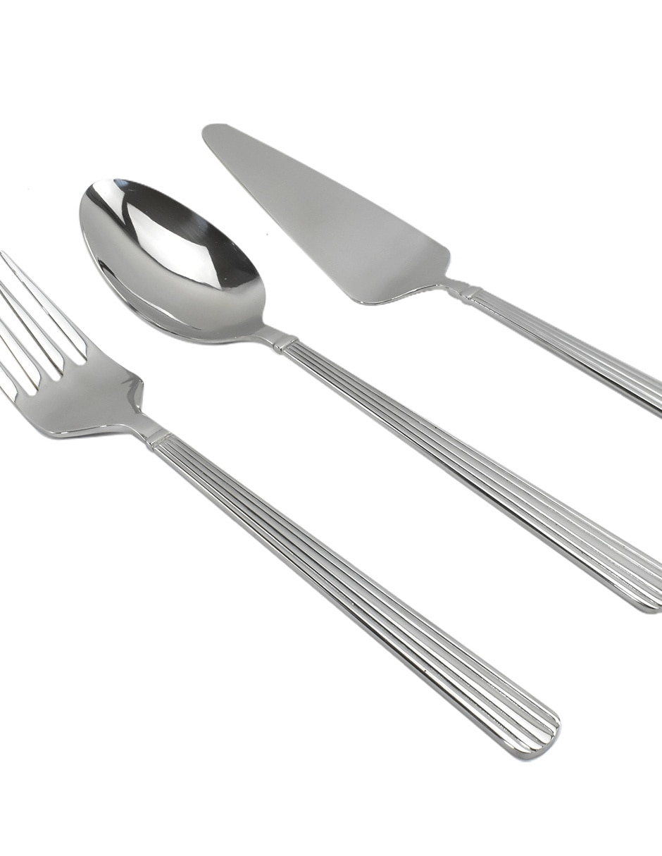 Set para pastel de acero inoxidable 3 piezas 4