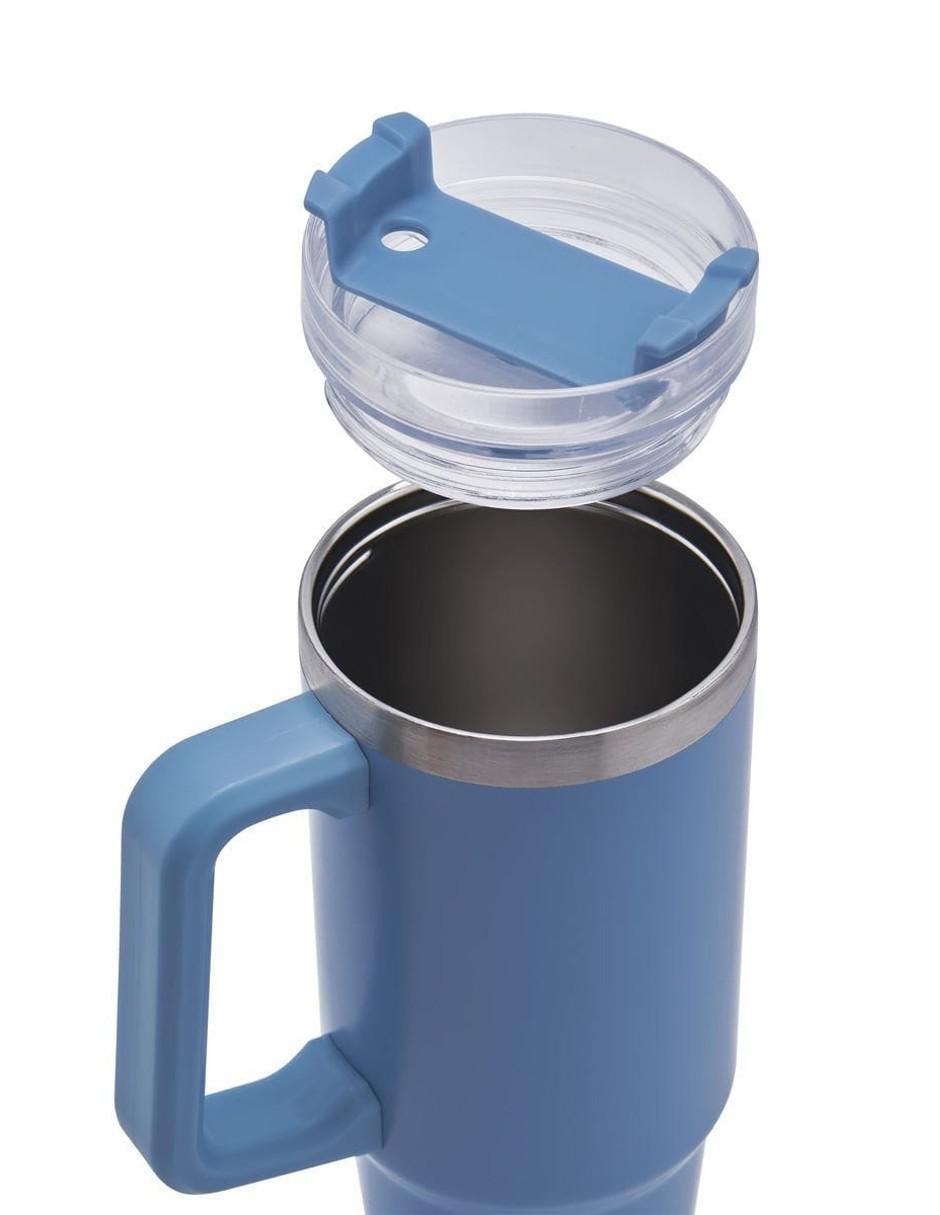 Termo doble pared storyland "de" acero inoxidable sin familia "con tapa" rosca 850 ml