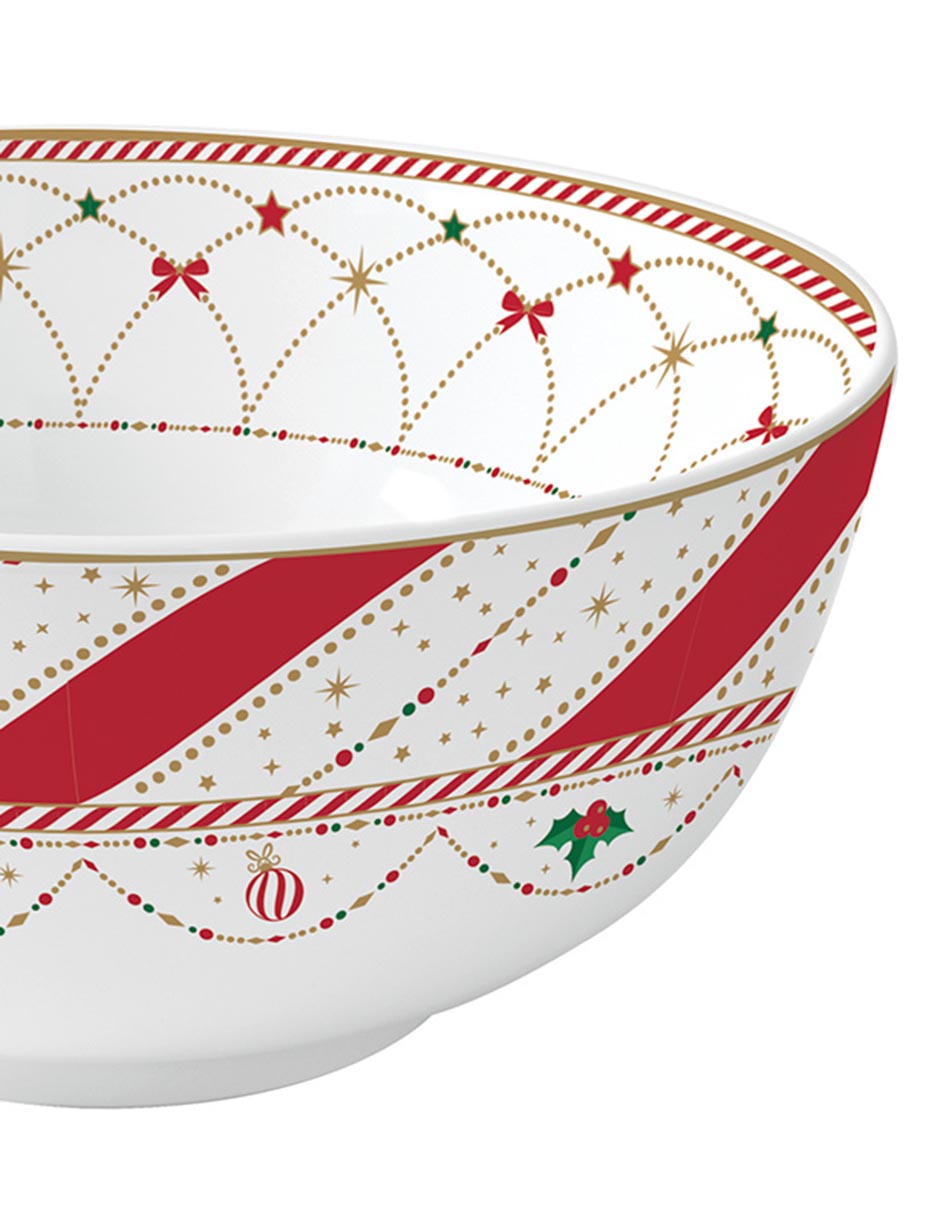 Vajilla cerrada ntcracker twist de porcelana para 4 personas 9