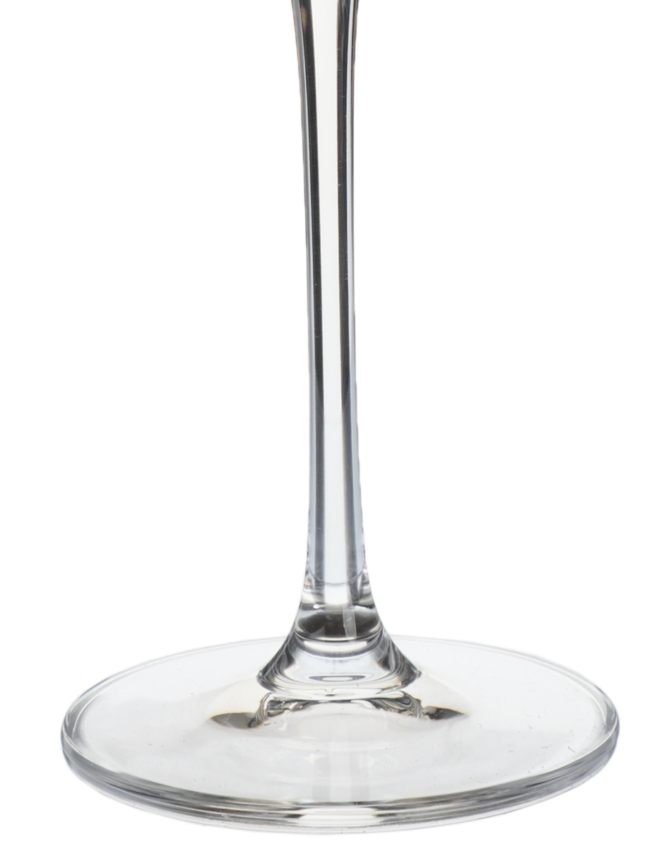 Set de copas para champán Uria de cristal 3