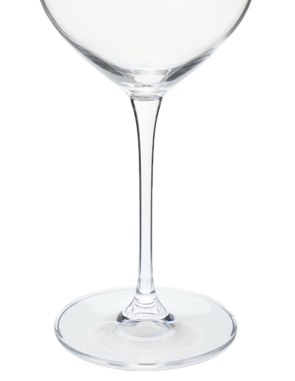 Set de copas para vino blanco Uria de cristal 3