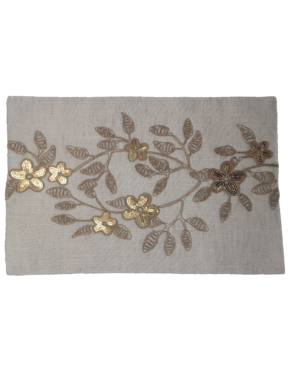 Mantel individual rectangular de lino Japones Mantel individual rectangular de lino Japones