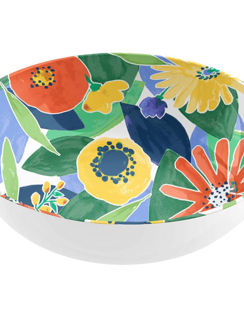 Bowl Floral de melamina 1 pieza 2