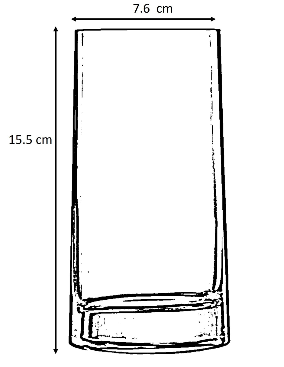 Vaso Doble Pack Veronese de cristal 7
