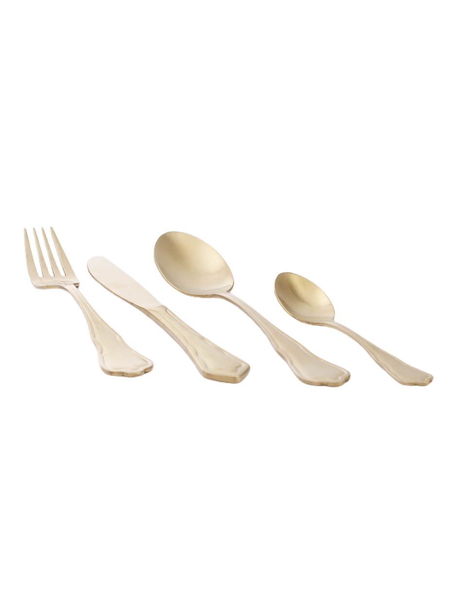 Set cubiertos Galileo de acero inoxidable 16 piezas 2