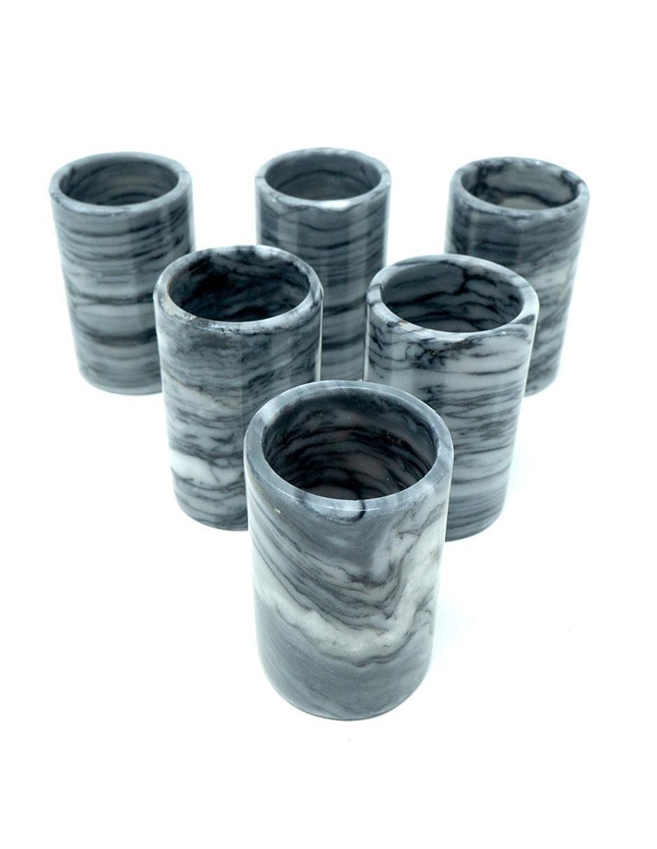 "vaso" tequilero luhom lujoso hogar méxico "de" mármol "con" 7 piezas