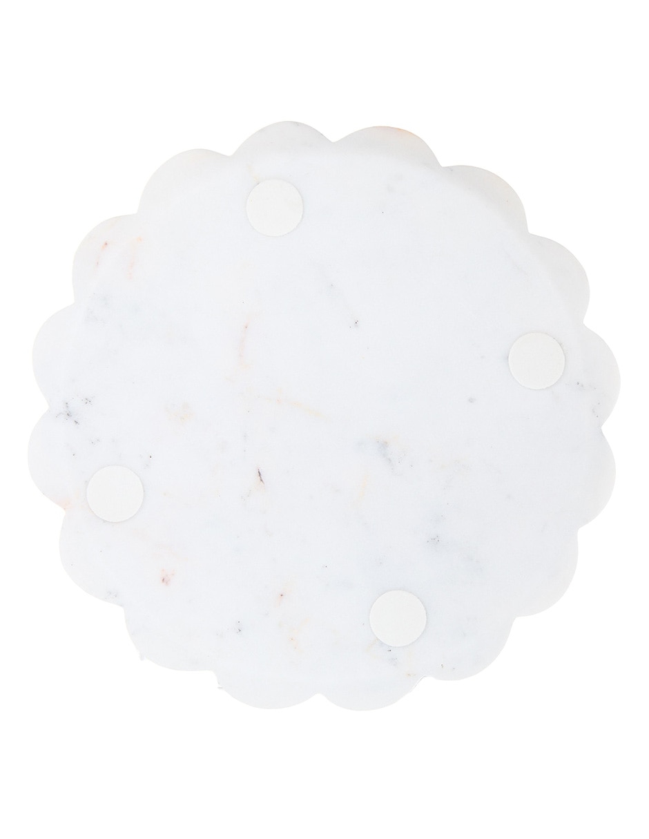 Set de plato para postre Marble de mármol 3 piezas 4