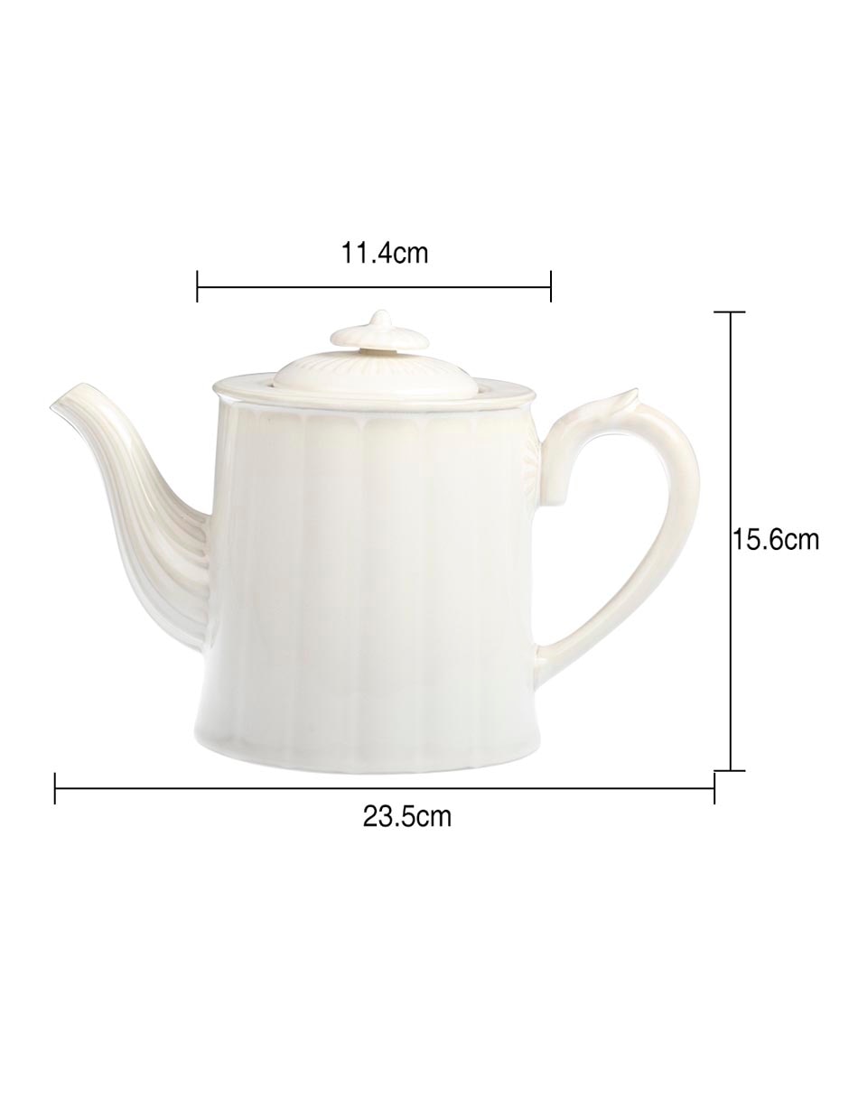 Tetera convencional de porcelana 5