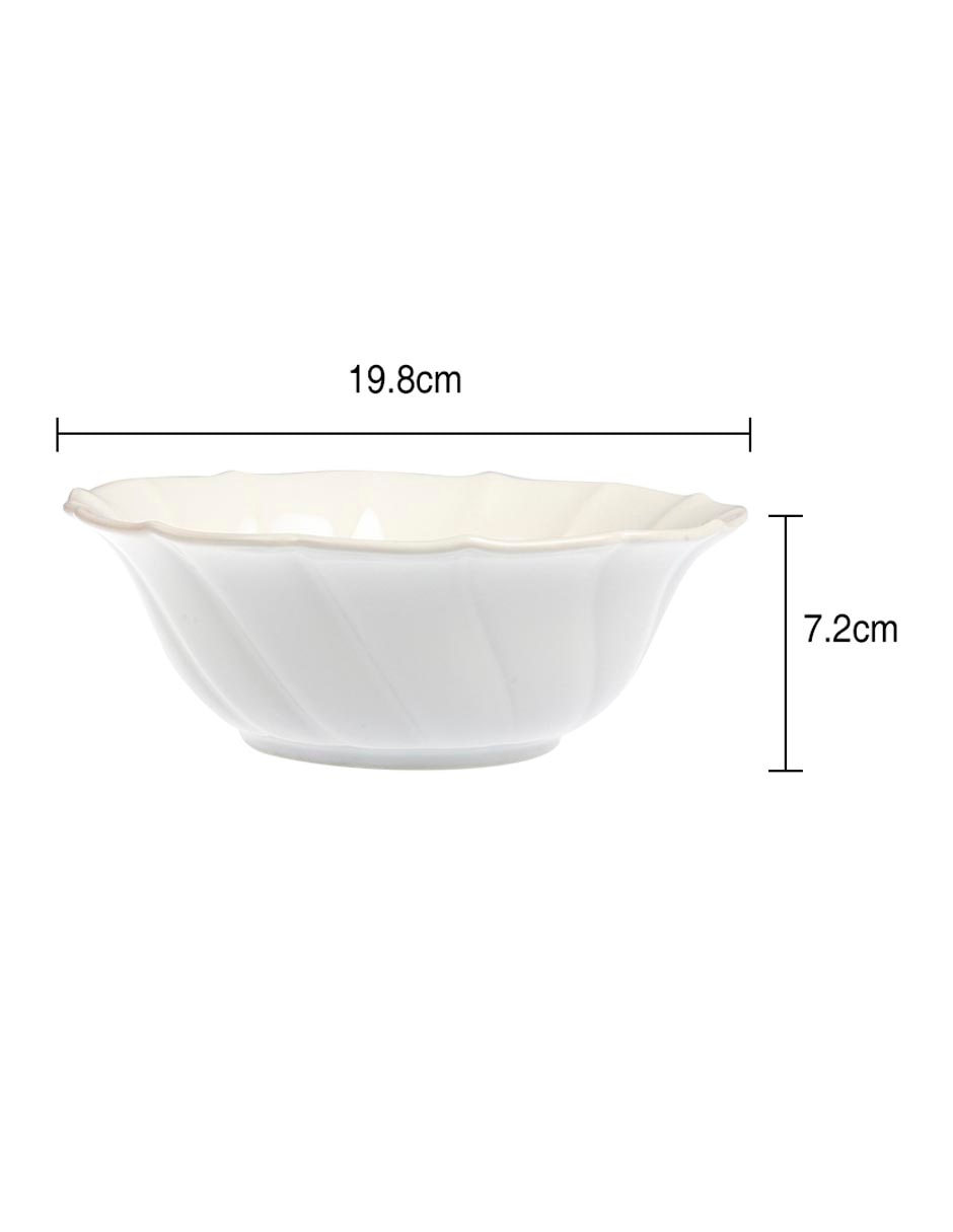 Ensaladera England de porcelana 4