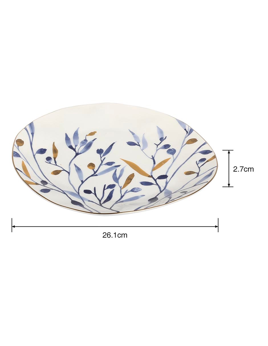 Plato trinche Premium de porcelana 4