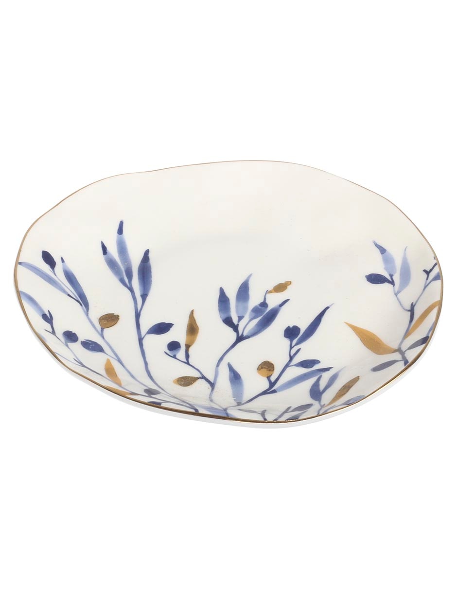 Plato postre Premium de porcelana