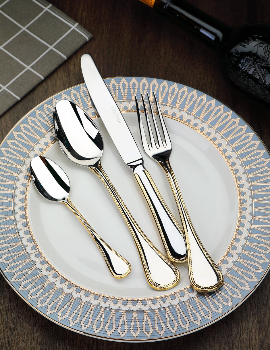 Set cubiertos Charlotte de acero inoxidable 24 piezas 5