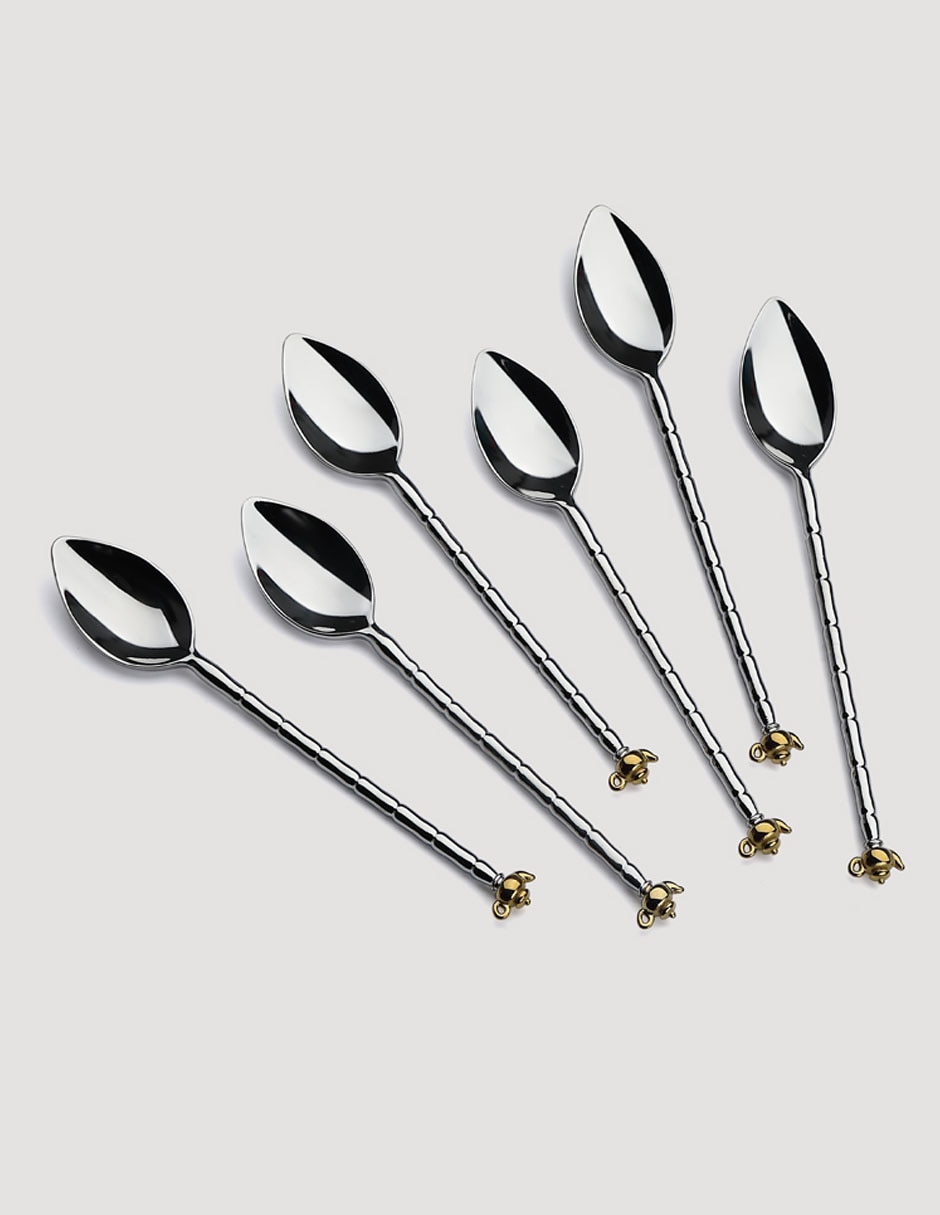 Set cuchara Leticia para café 4