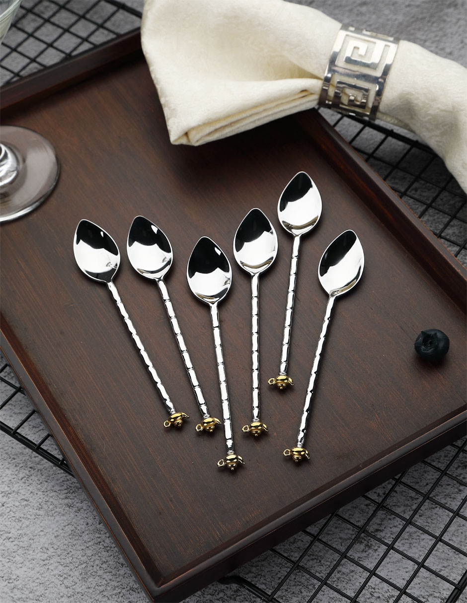 Set cuchara Leticia para café 5