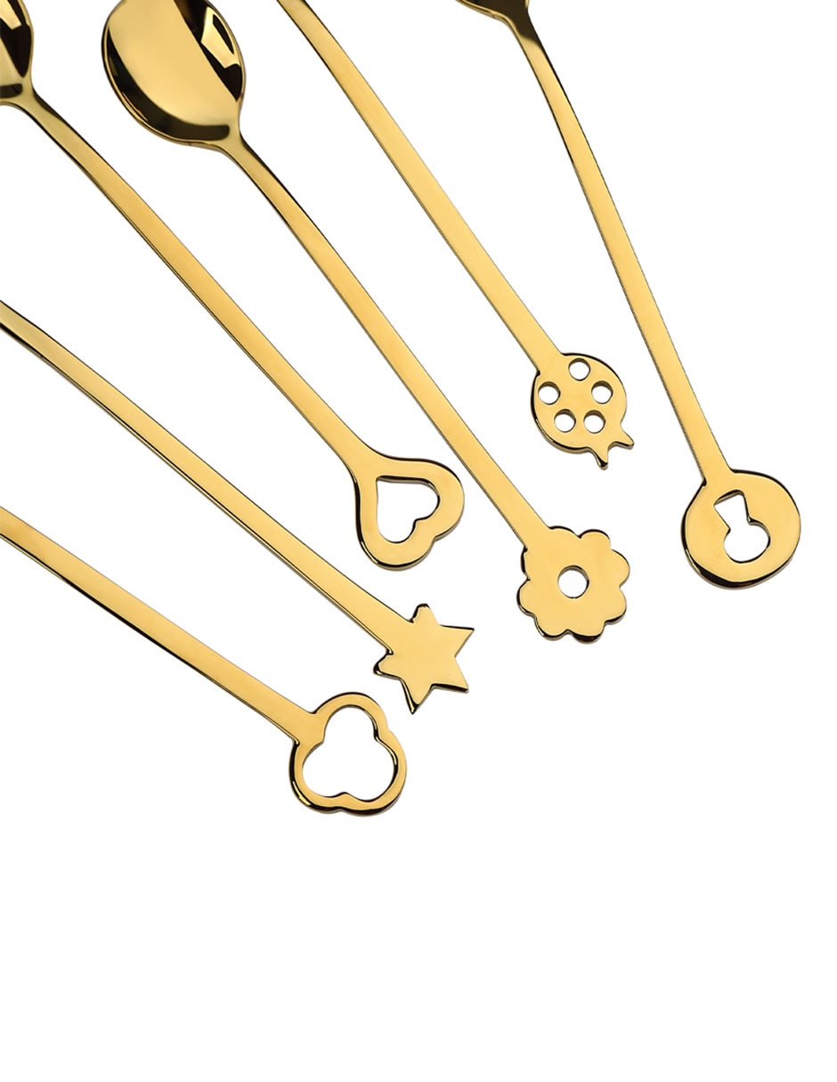 Set cuchara Leonor para café 3