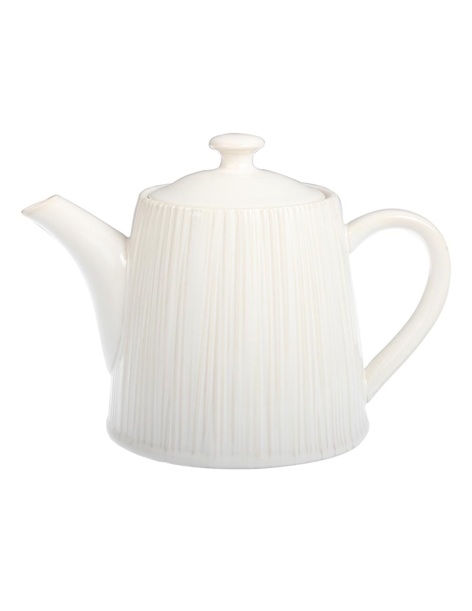 Tetera convencional de porcelana