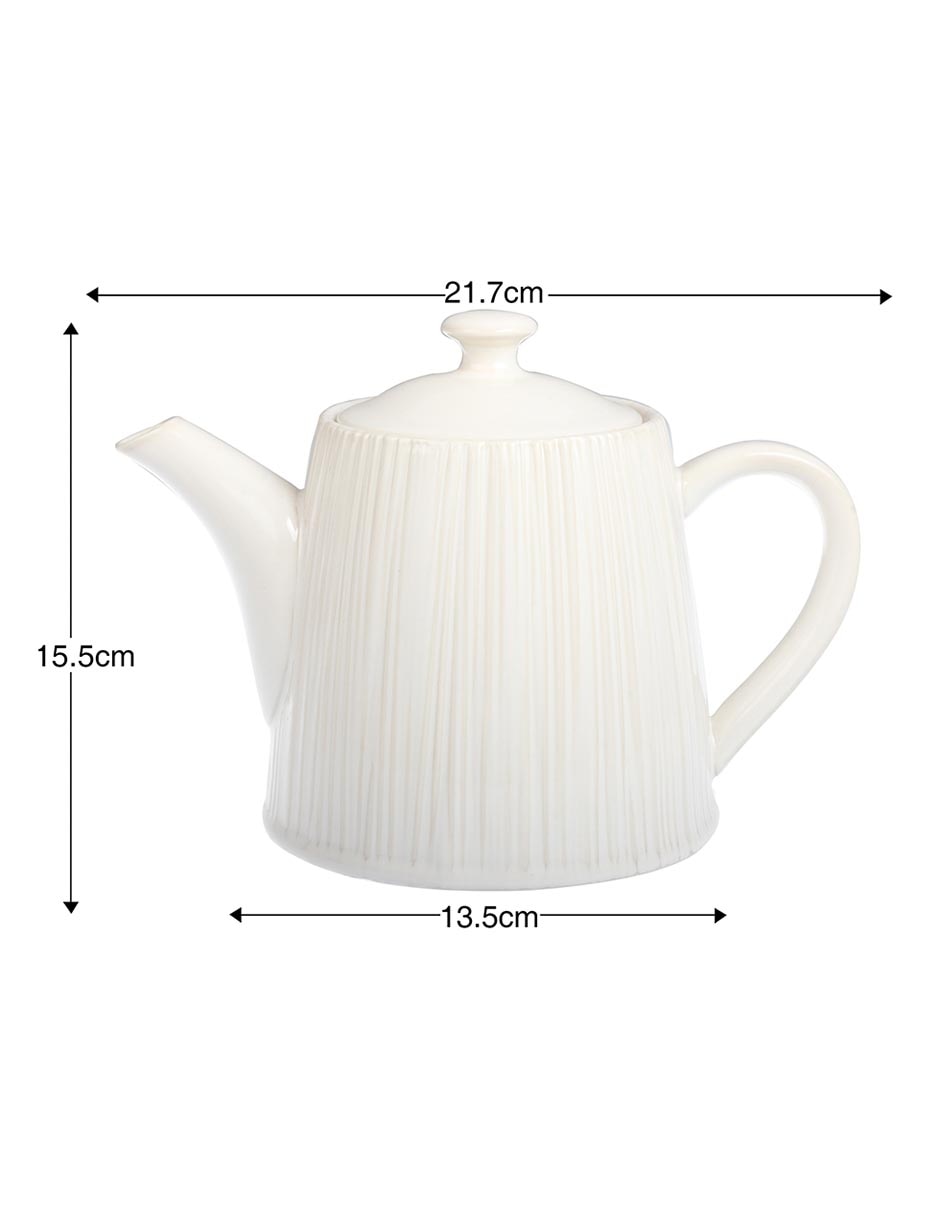 Tetera convencional de porcelana 5