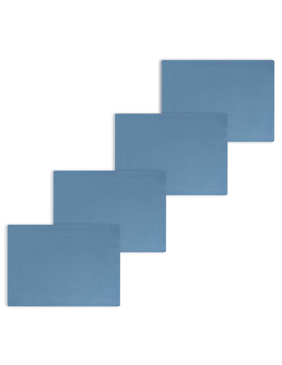 Set mantel individual rectangular de algodón Pascua Fantasía 2