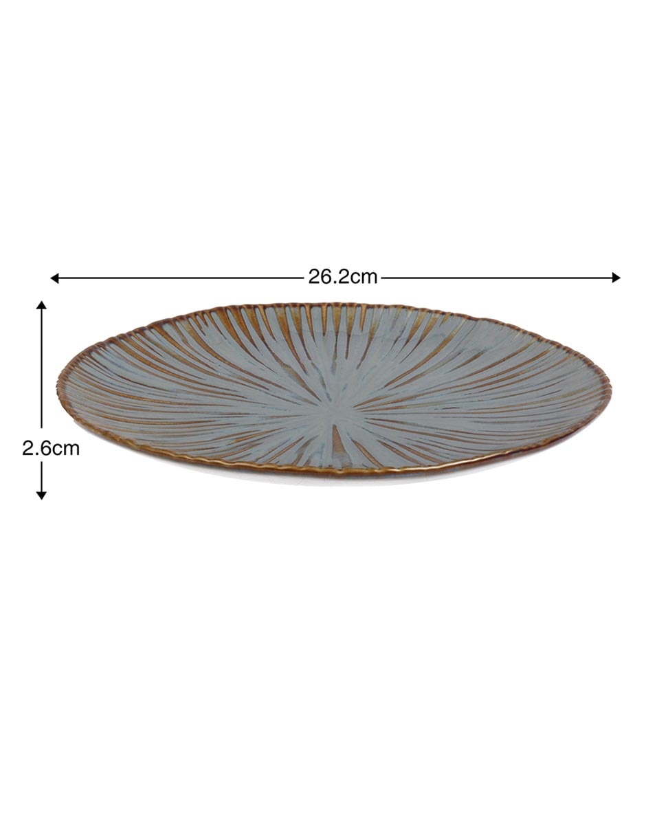 Plato trinche de porcelana 5