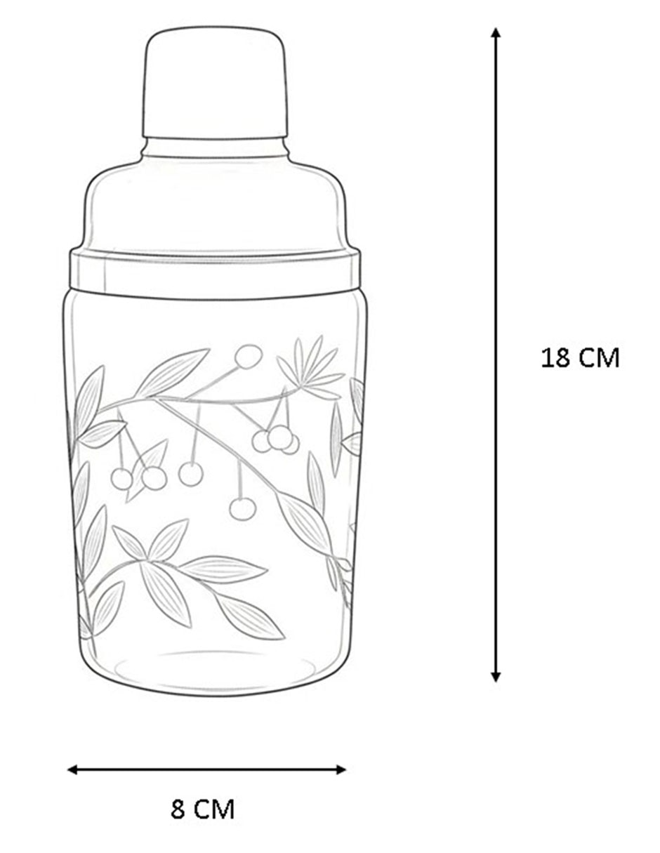 Coctelera de vidrio 6
