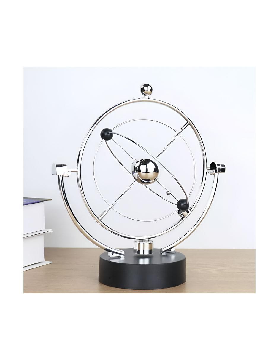 Figura decorativa circular de metal 2