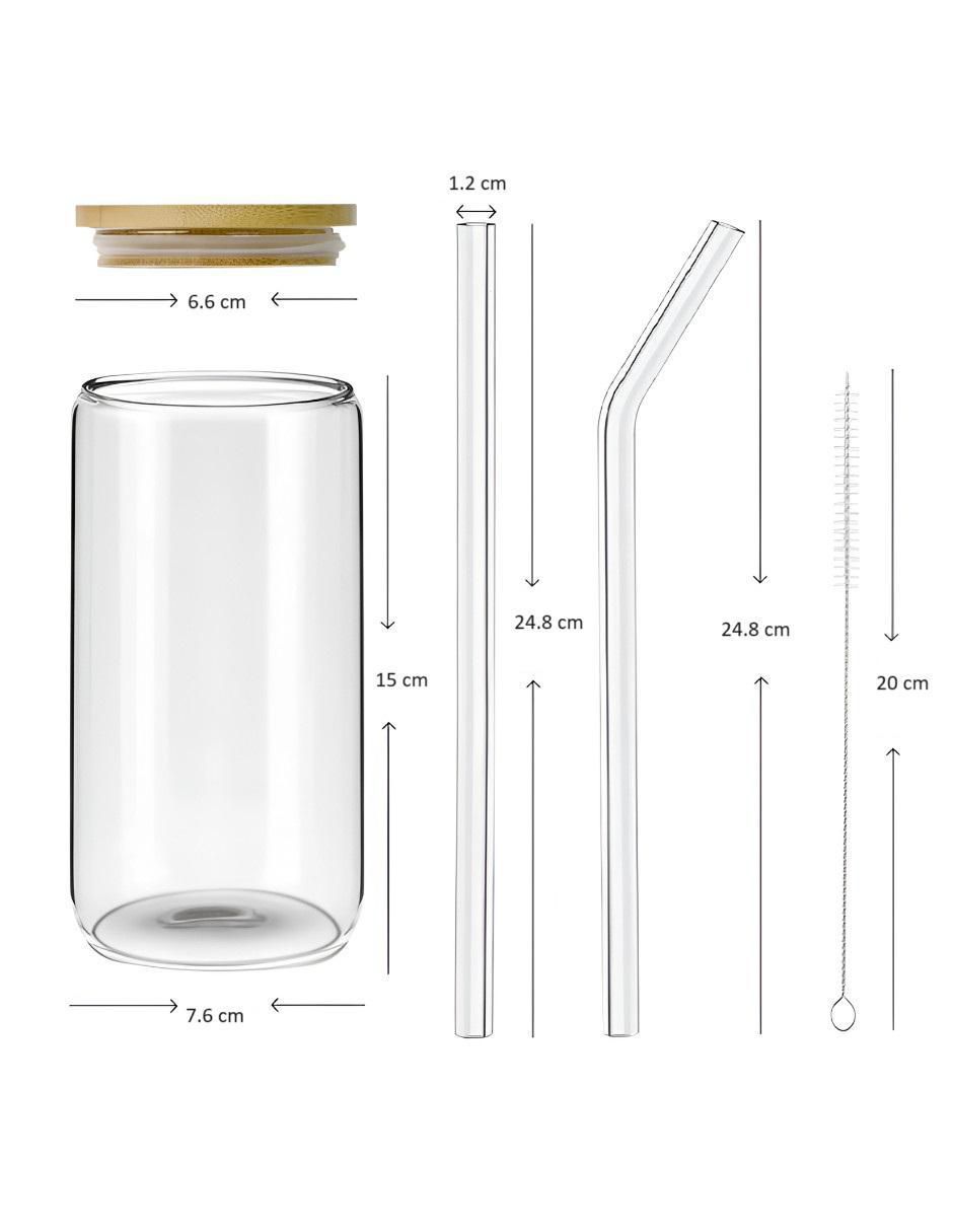 Set vaso Doble Pack de vidrio con 4 piezas 5