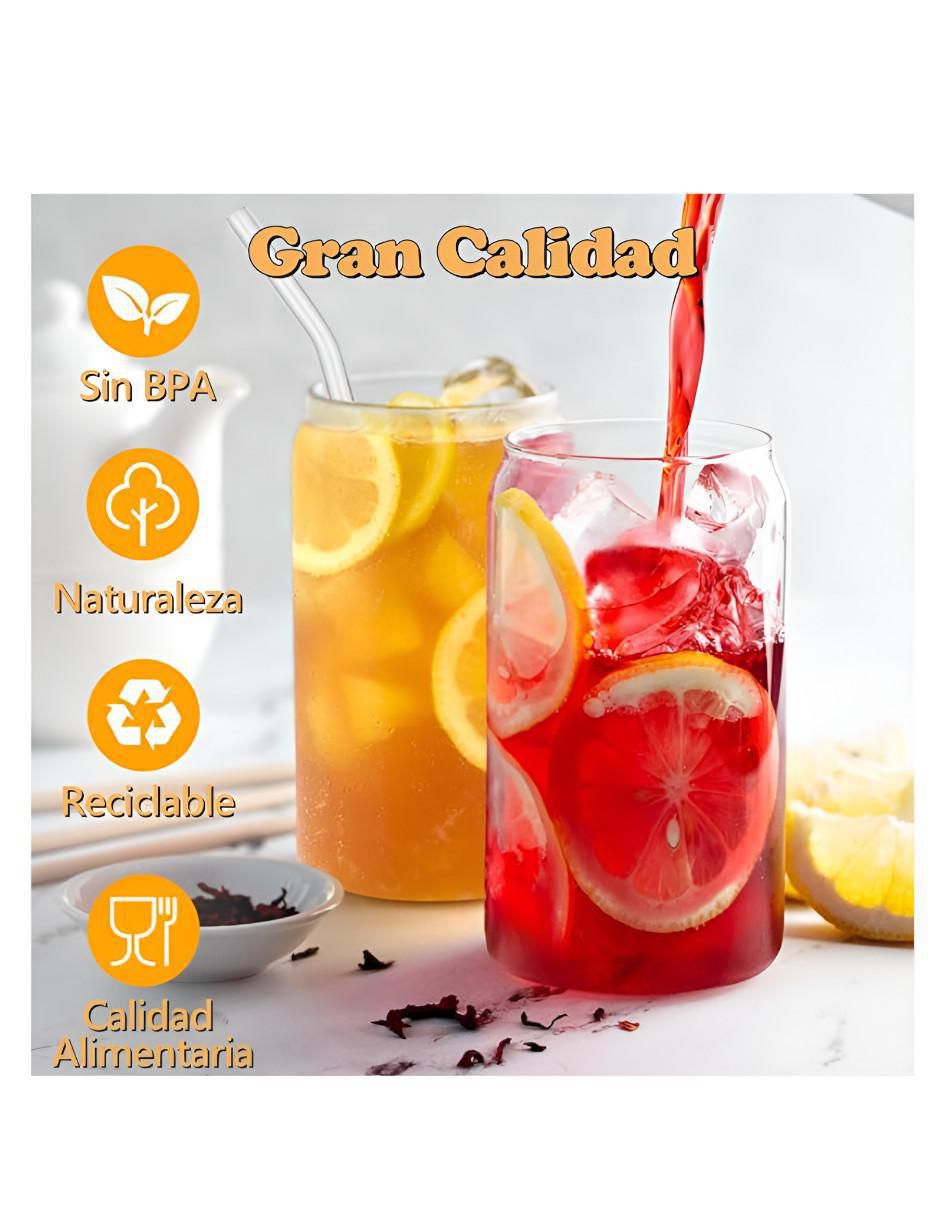 Set vaso Doble Pack de vidrio con 4 piezas 3
