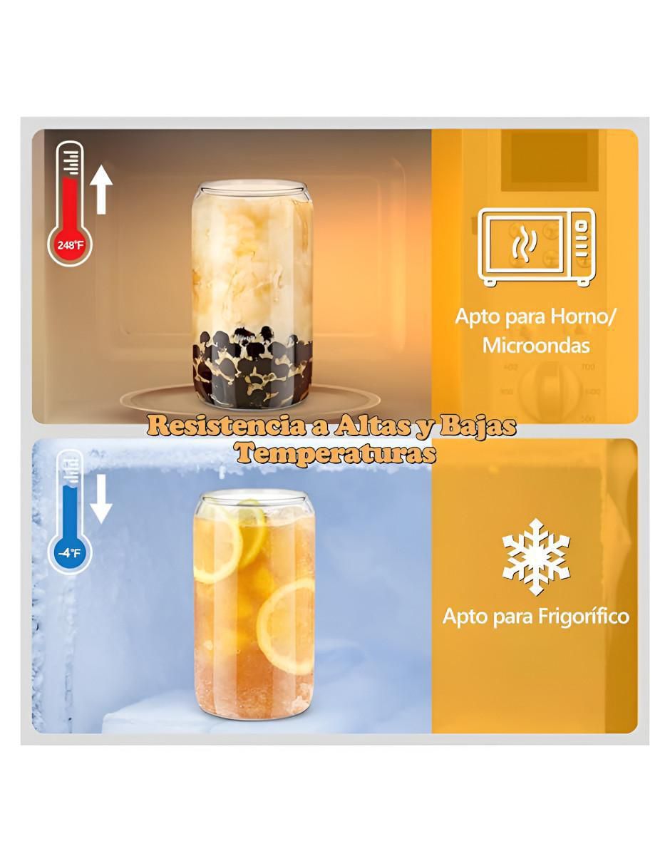 Set vaso Doble Pack de vidrio con 4 piezas 4
