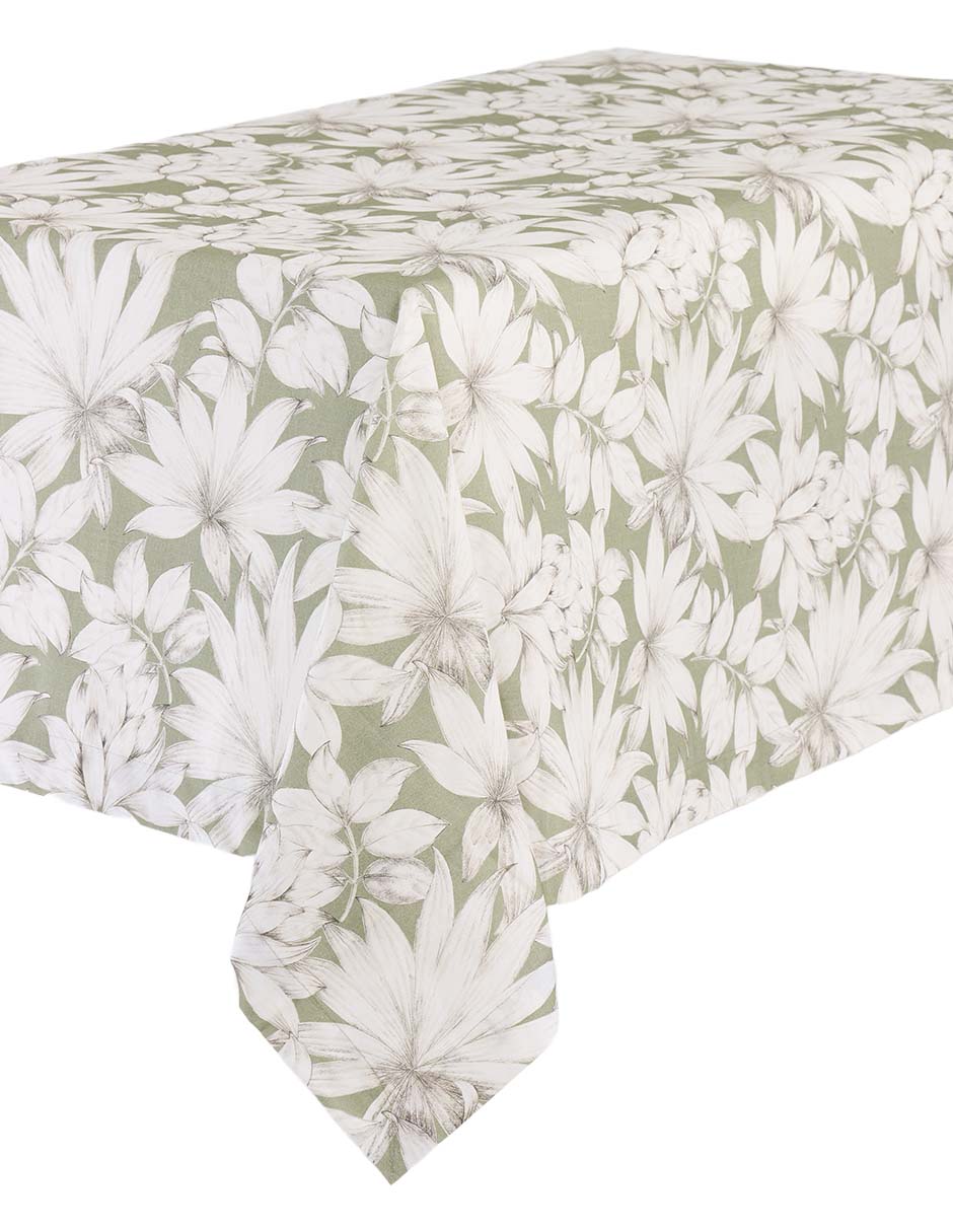 Mantel rectangular de algodón Alegra