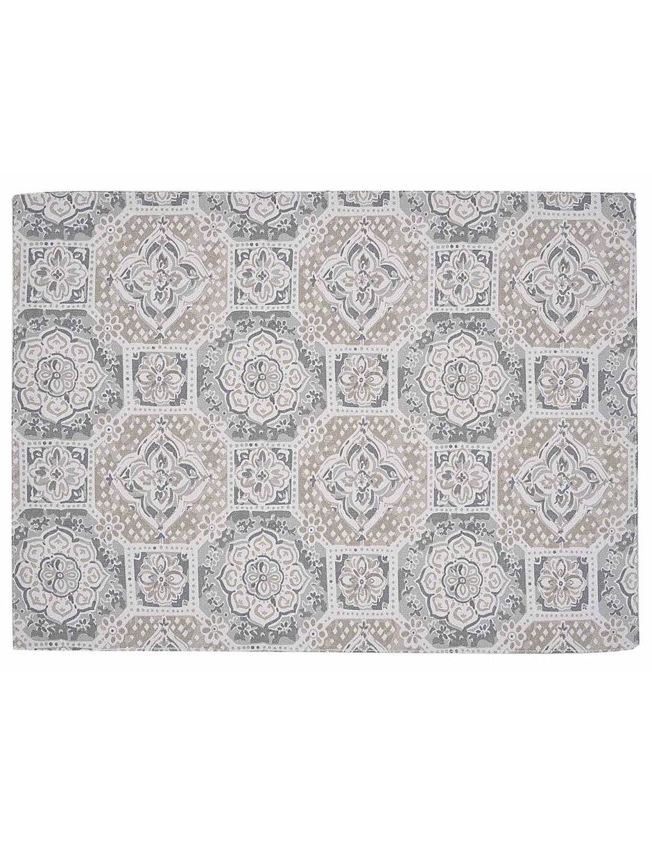 Mantel individual rectangular de algodón Origin Mantel individual rectangular de algodón Origin
