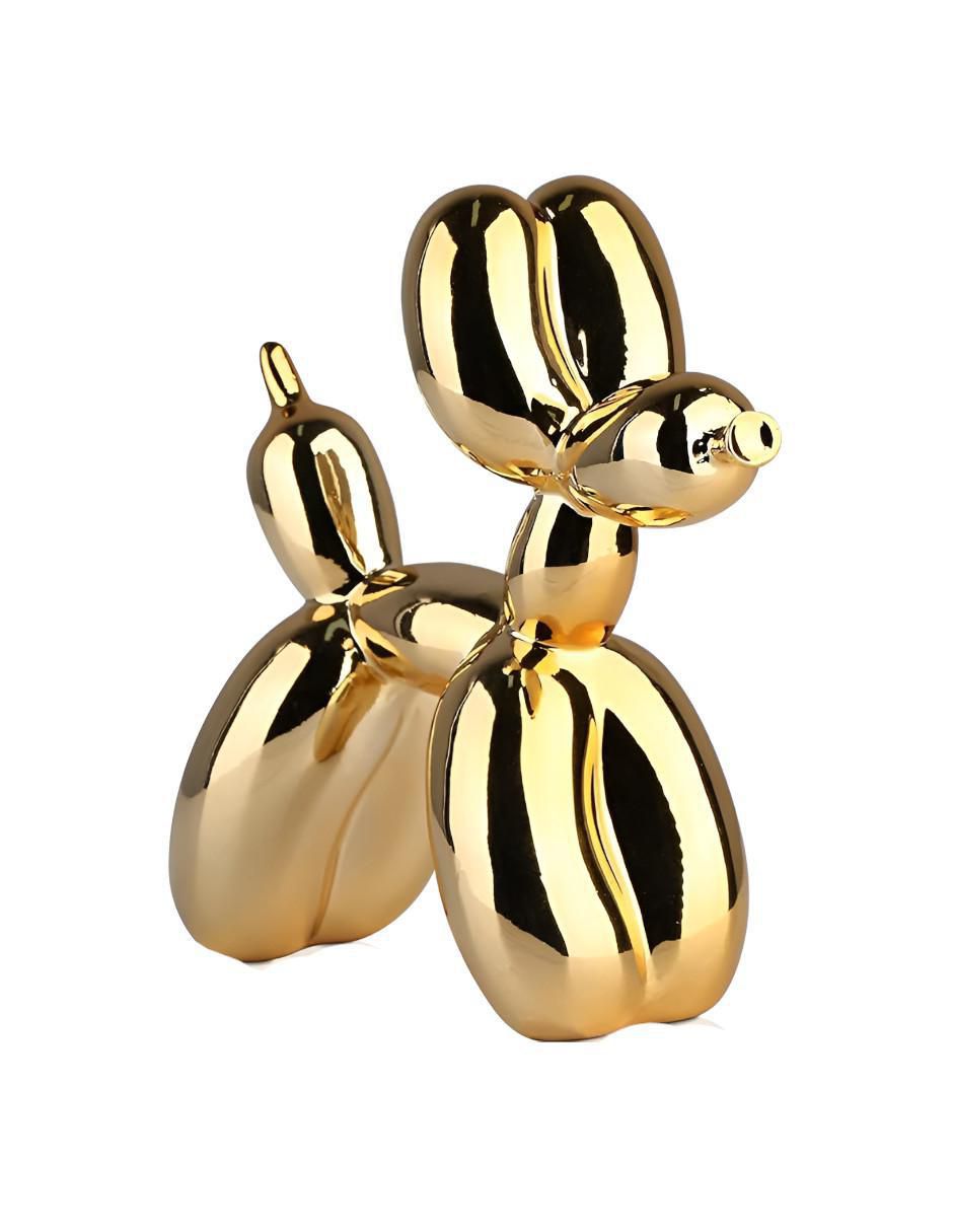Figura decorativa de perro de resina 1