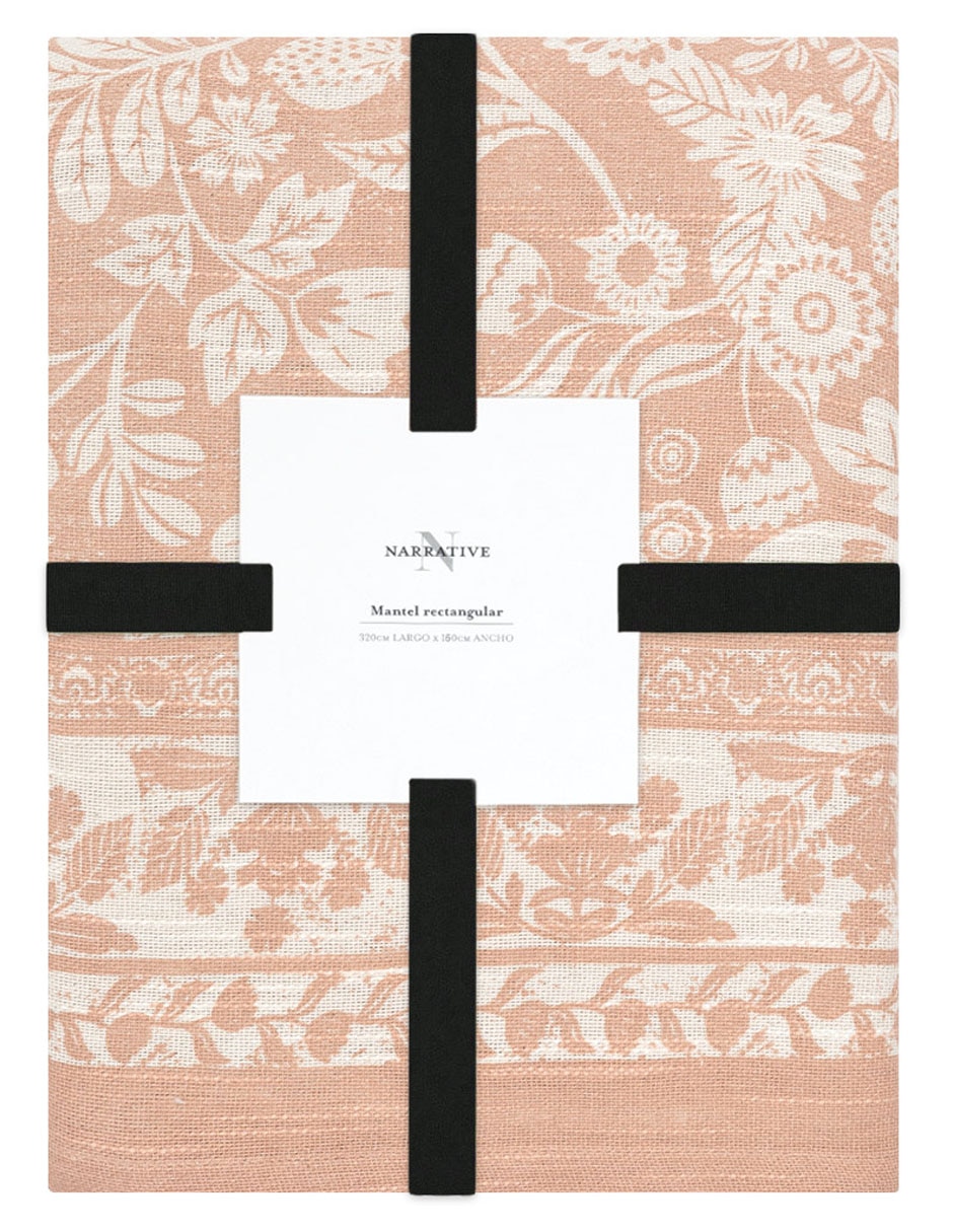 Mantel rectangular de algodón Oasis 2