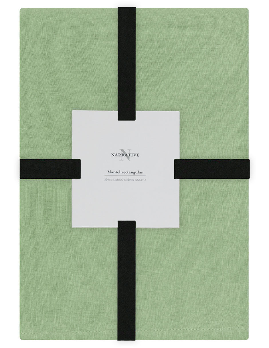 Mantel rectangular de algodón Elegant 2