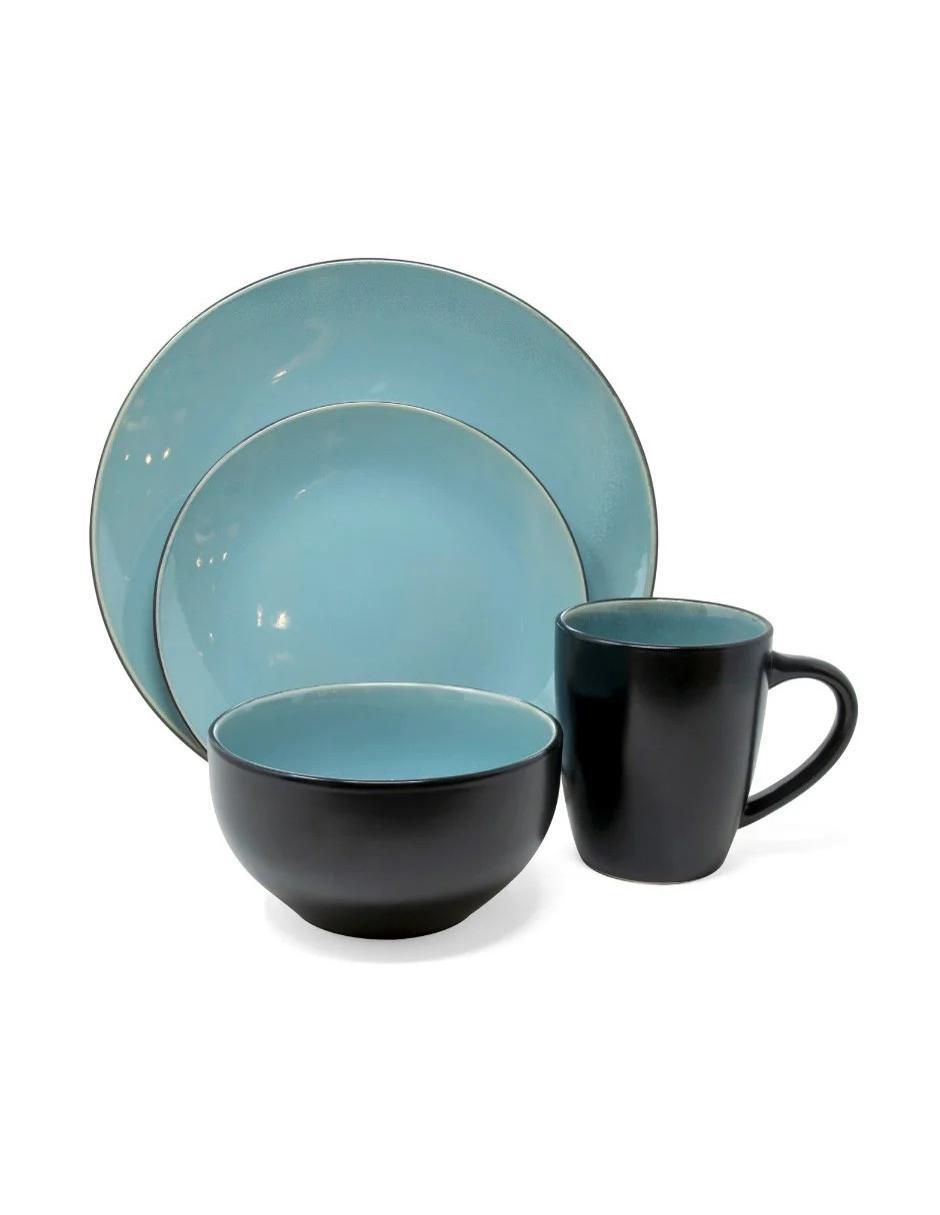 Vajilla cerrada Farmhouse de cerámica para personas Liverpool