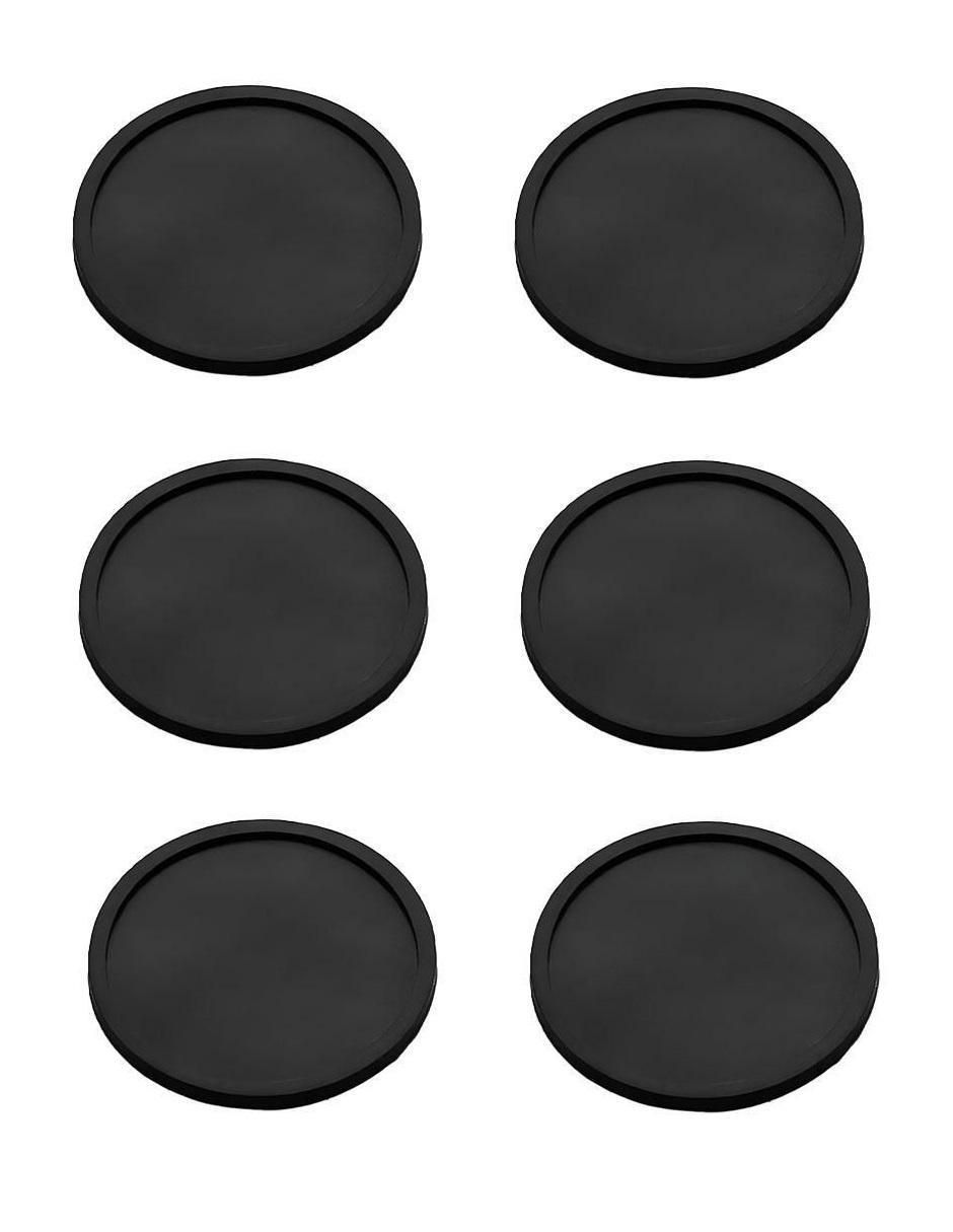 Set portavasos de silicón 6 piezas Set portavasos de silicón 6 piezas