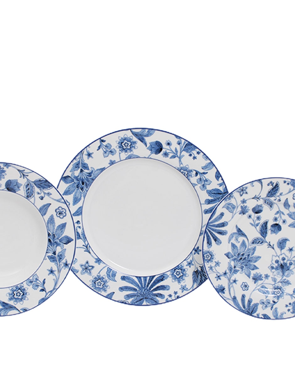 Vajilla curie de porcelana para 4 personas 2
