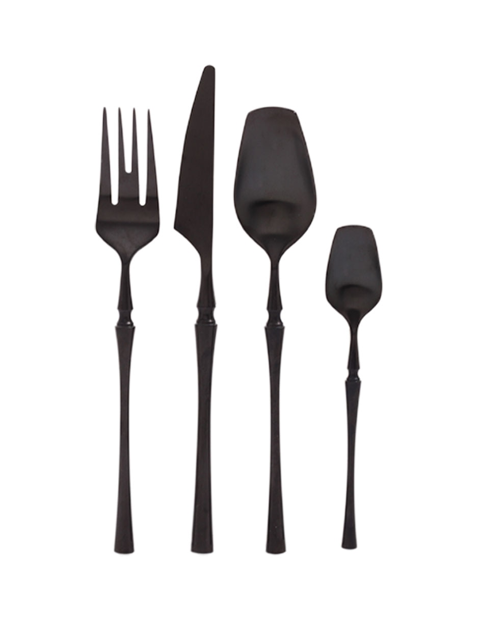 Set cubiertos Botero de acero inoxidable 16 piezas