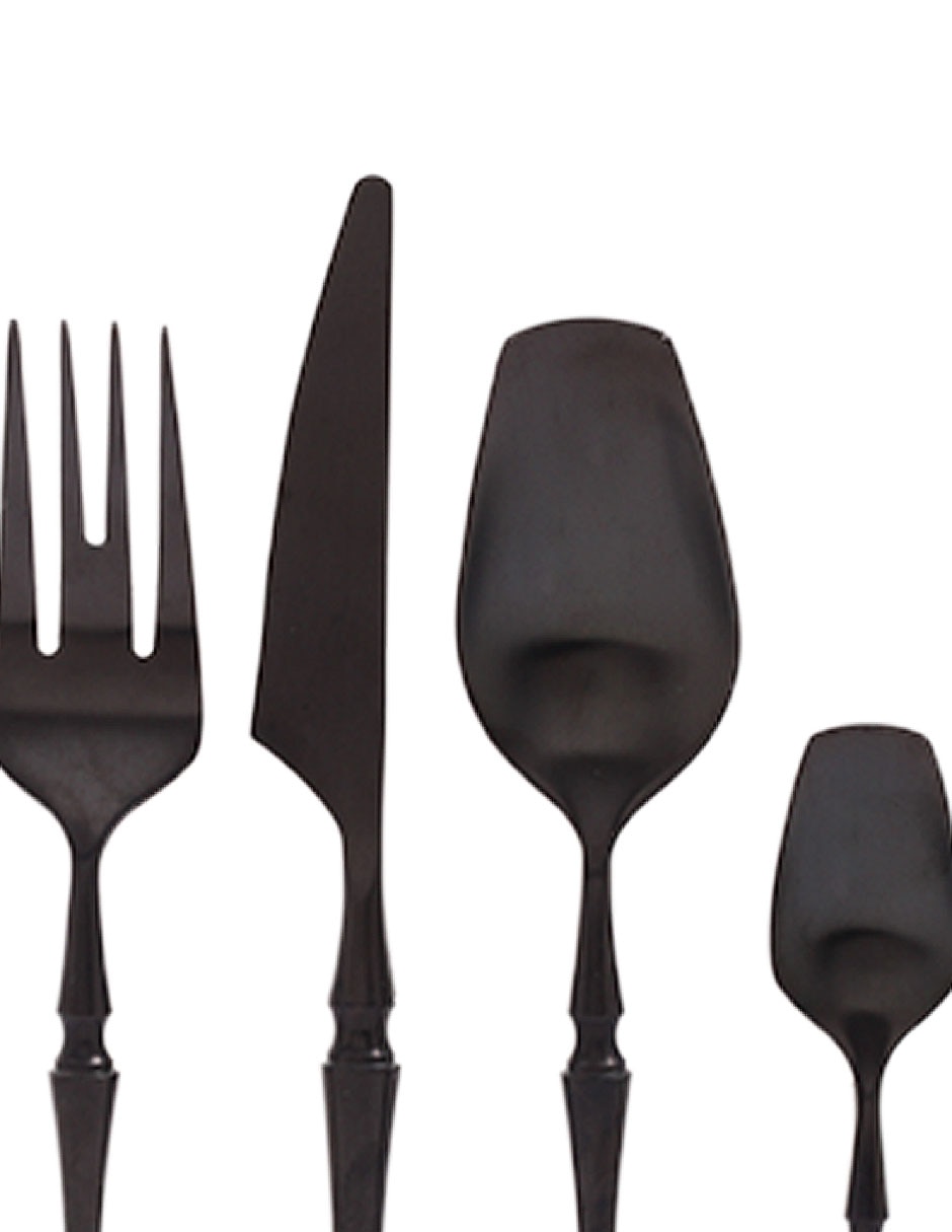 Set cubiertos Botero de acero inoxidable 16 piezas 2
